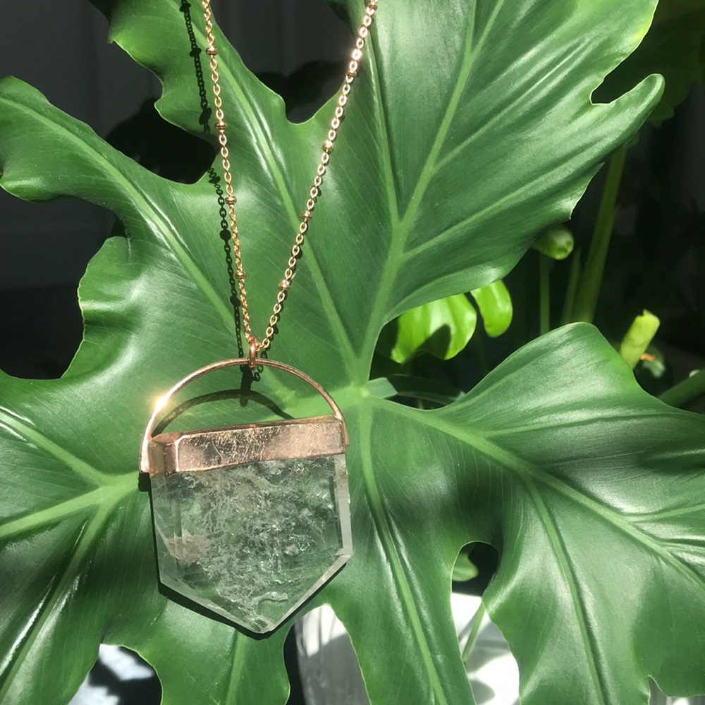 BCP Large Quartz Necklace
